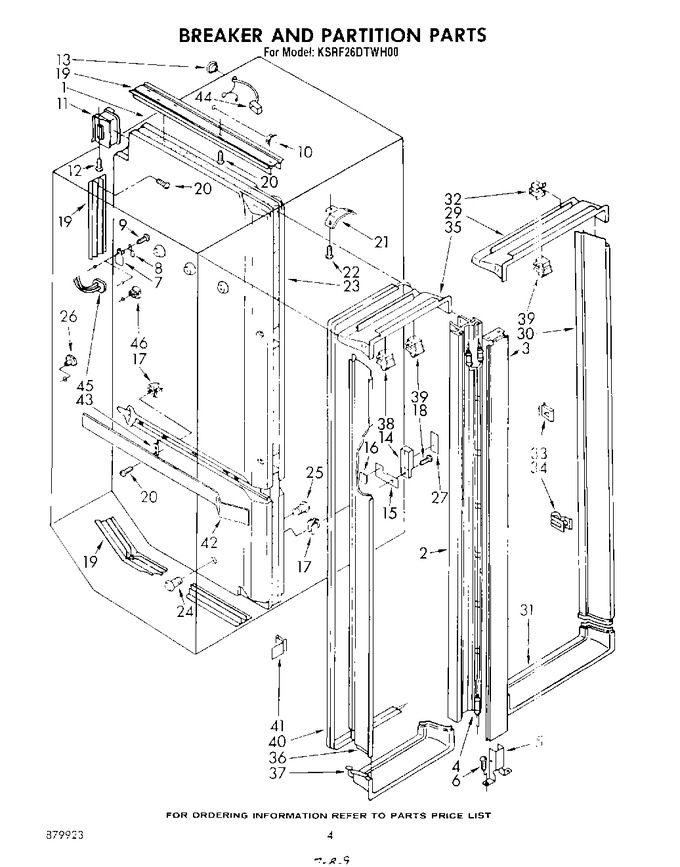 Diagram for KSRF26DTWH00