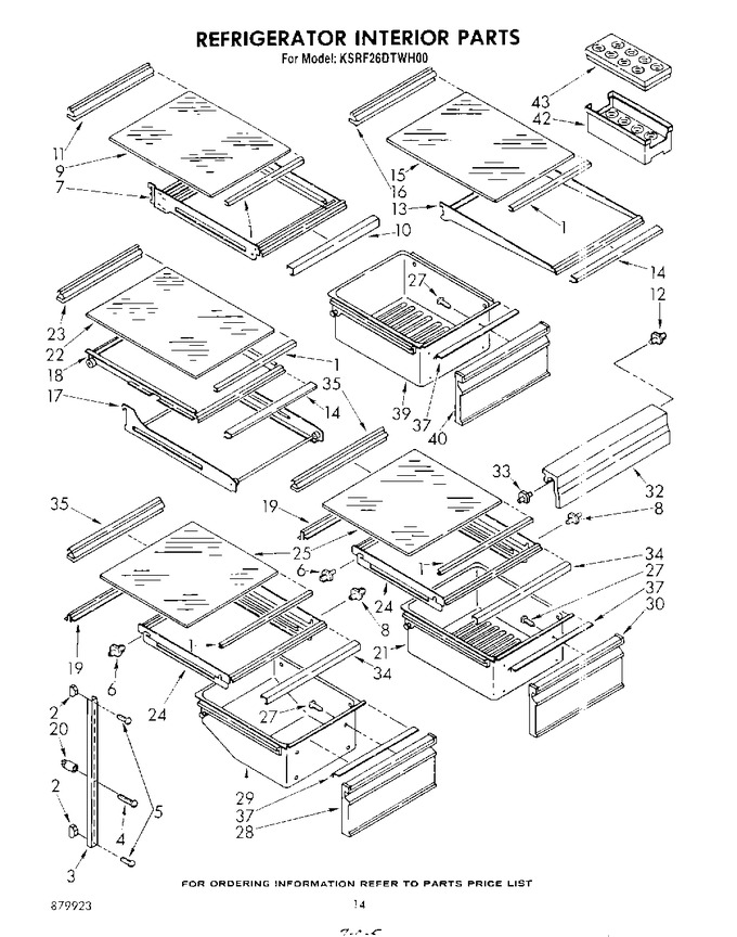 Diagram for KSRF26DTWH00