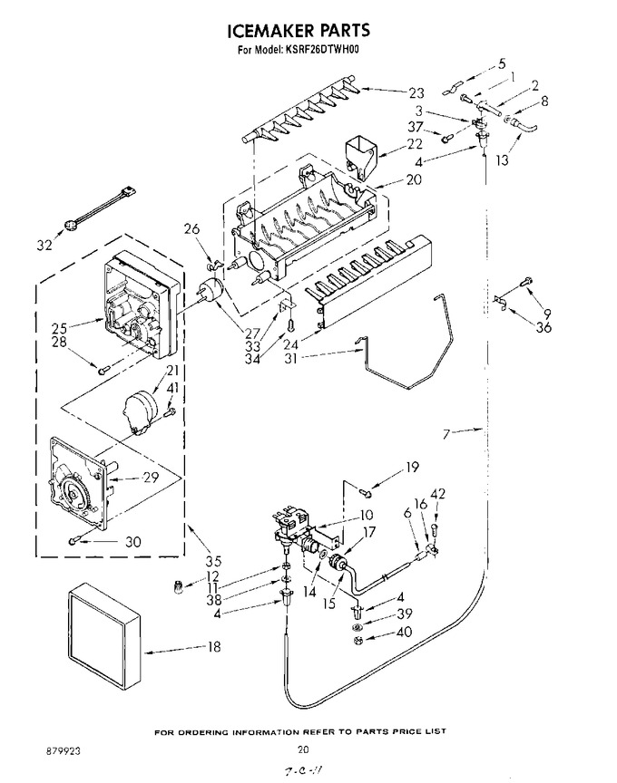 Diagram for KSRF26DTWH00