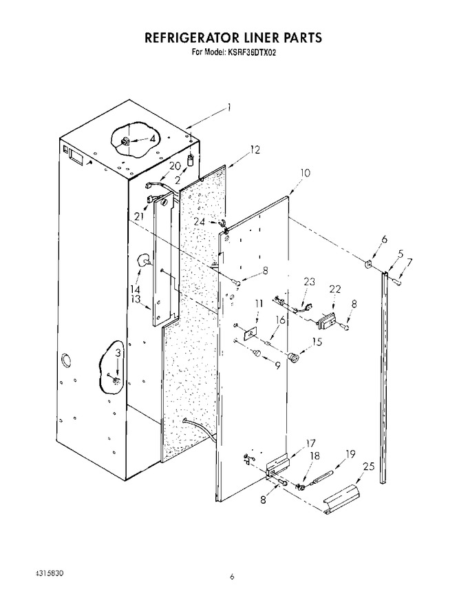 Diagram for KSRF36DTX02