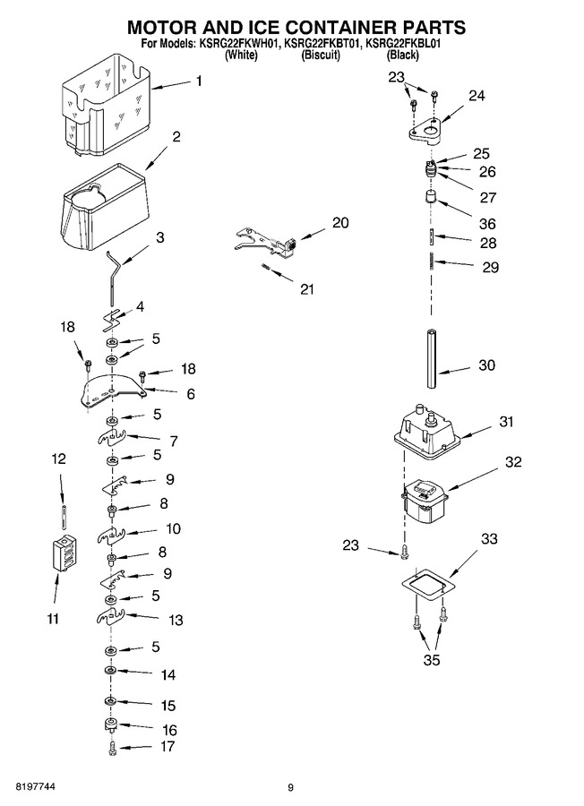 Diagram for KSRG22FKBL01