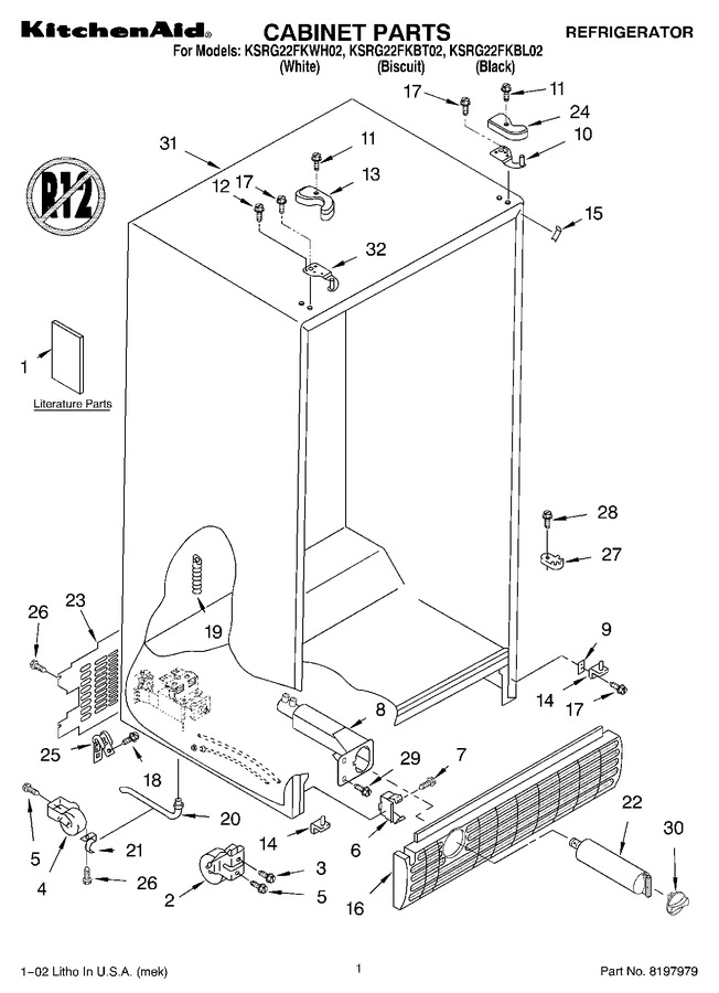 Diagram for KSRG22FKBL02