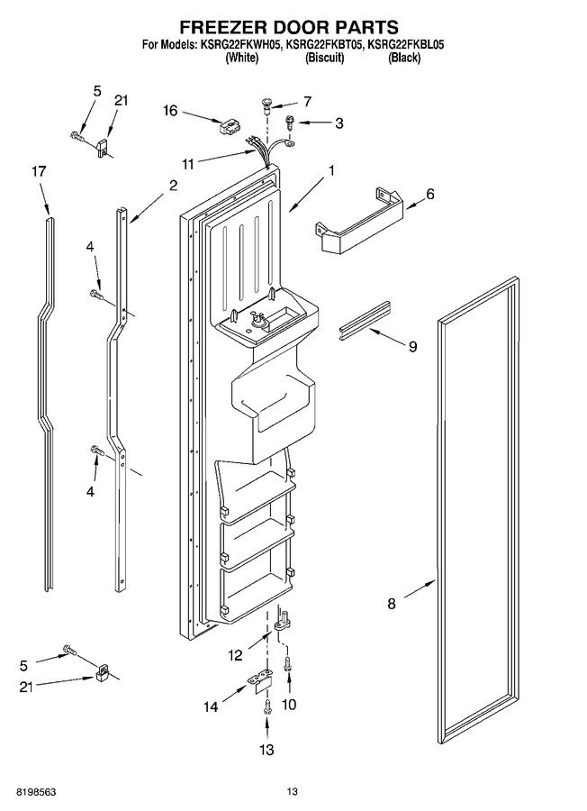 Diagram for KSRG22FKWH05