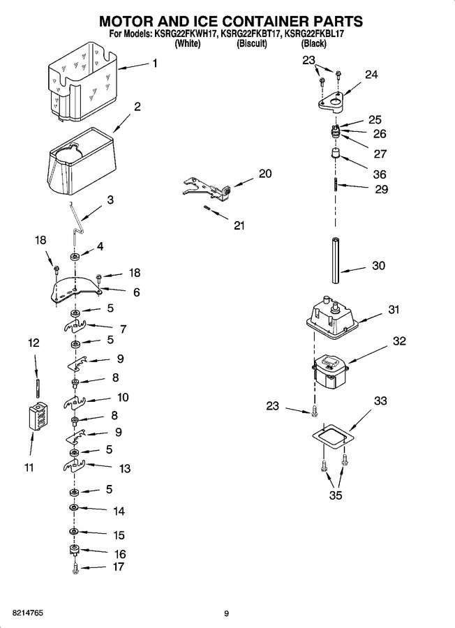 Diagram for KSRG22FKWH17