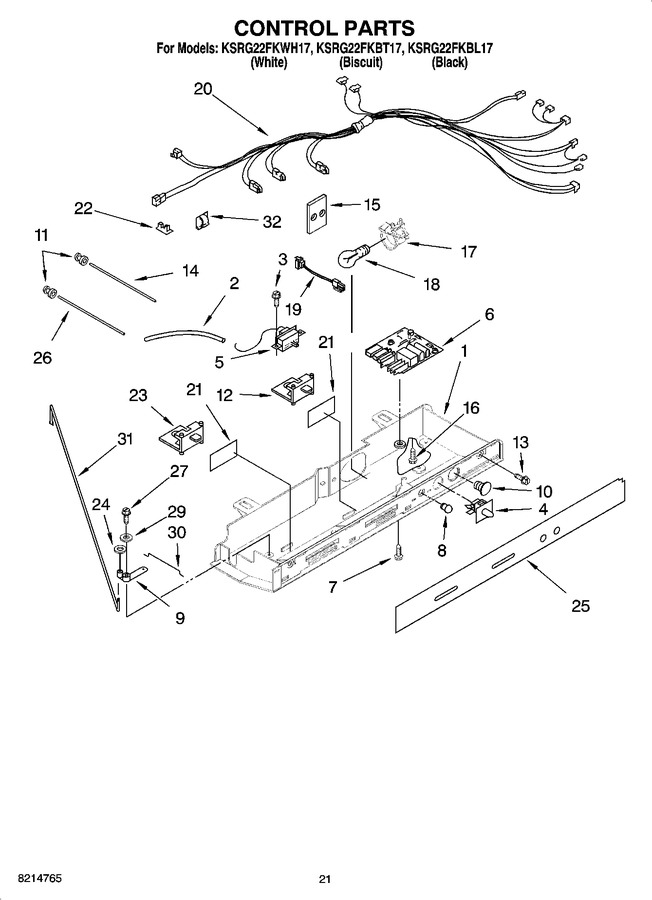 Diagram for KSRG22FKWH17