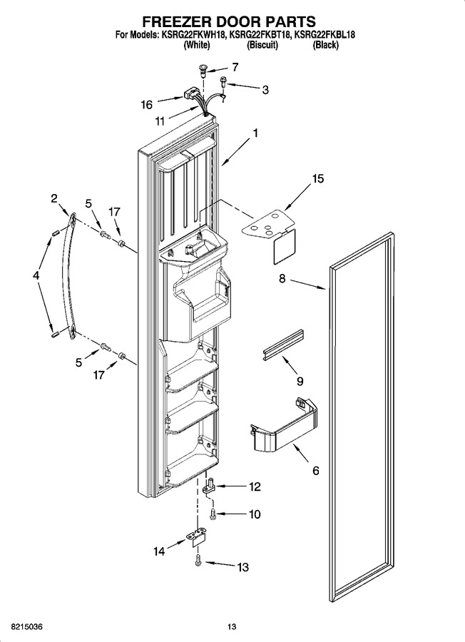 Diagram for KSRG22FKBL18