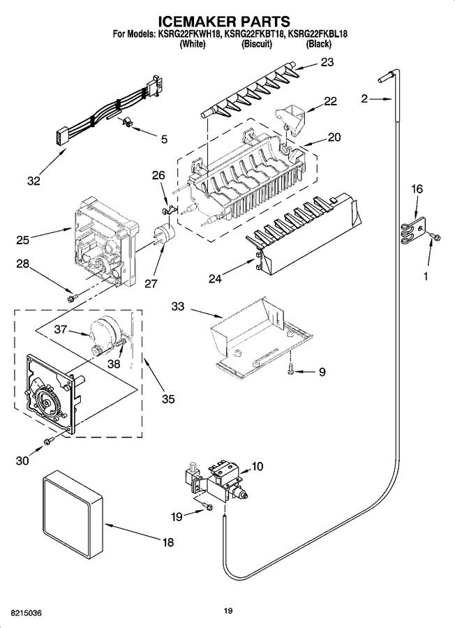Diagram for KSRG22FKBL18