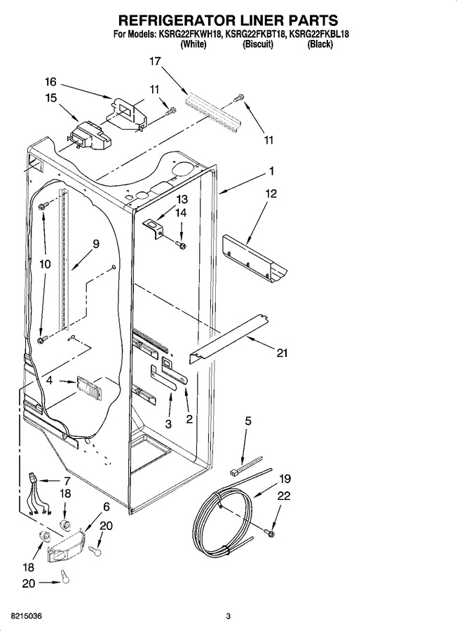 Diagram for KSRG22FKBT18
