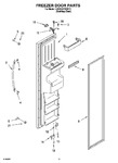 Diagram for 08 - Freezer Door Parts
