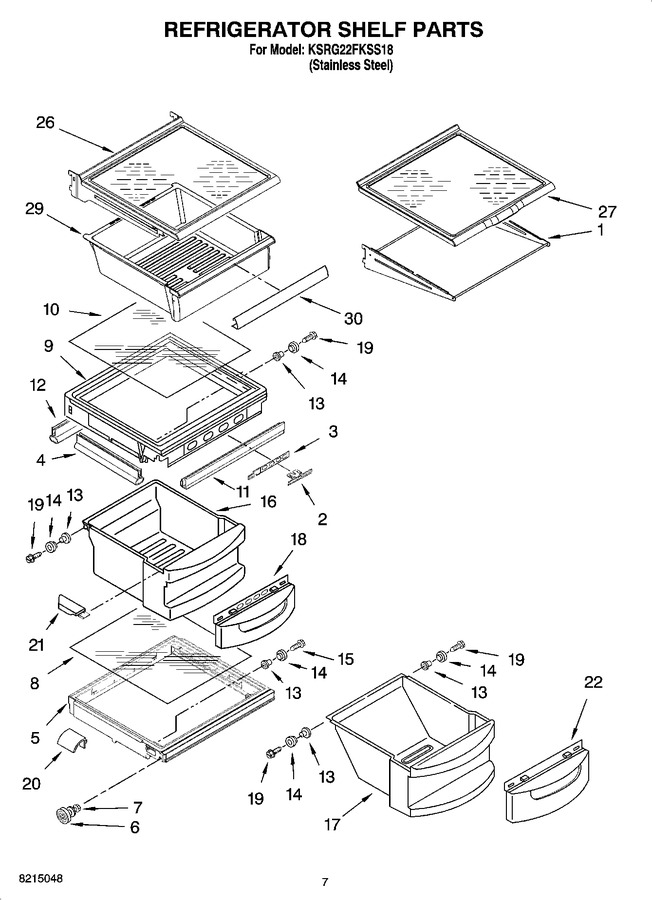 Diagram for KSRG22FKSS18