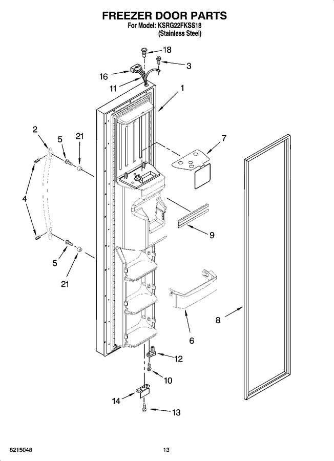 Diagram for KSRG22FKSS18