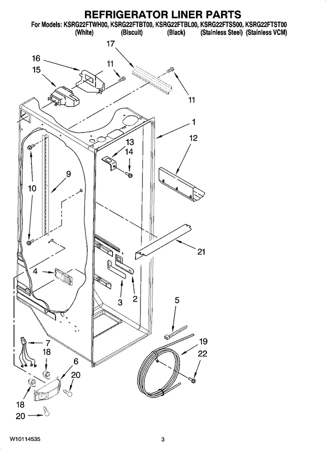 Diagram for KSRG22FTSS00