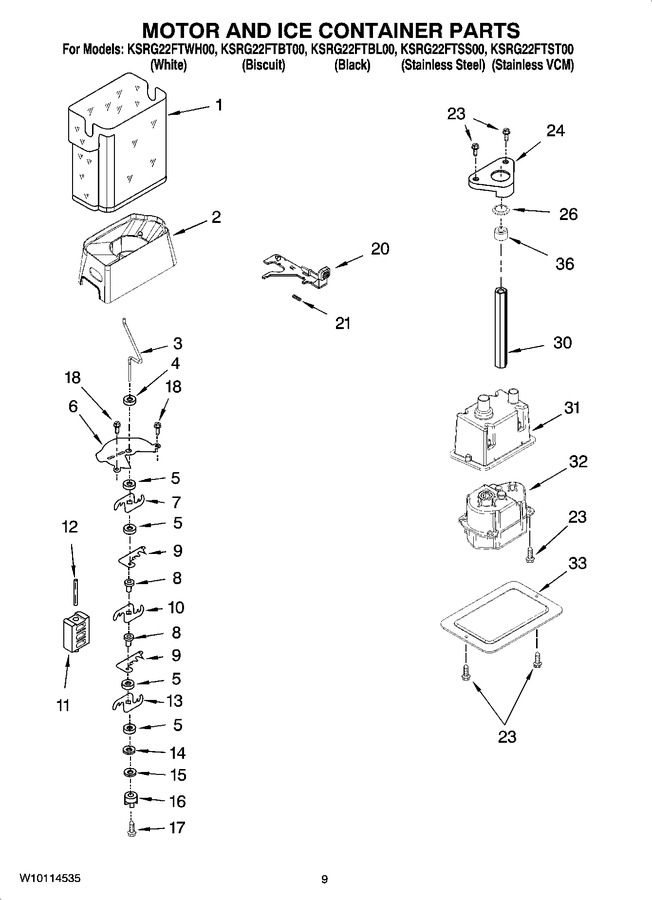 Diagram for KSRG22FTSS00
