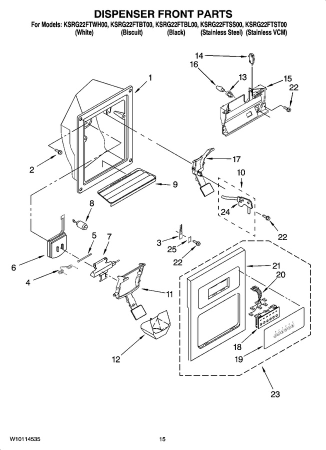 Diagram for KSRG22FTSS00