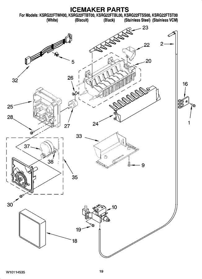 Diagram for KSRG22FTSS00