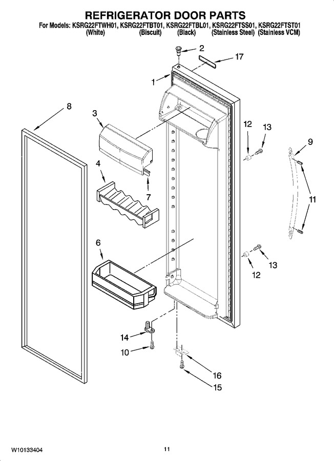 Diagram for KSRG22FTWH01