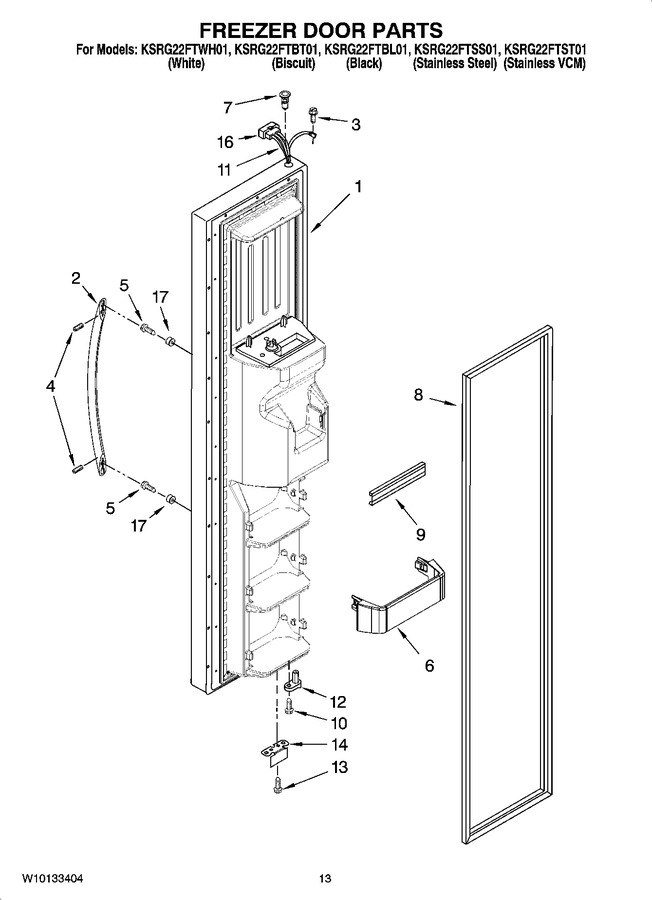Diagram for KSRG22FTBT01