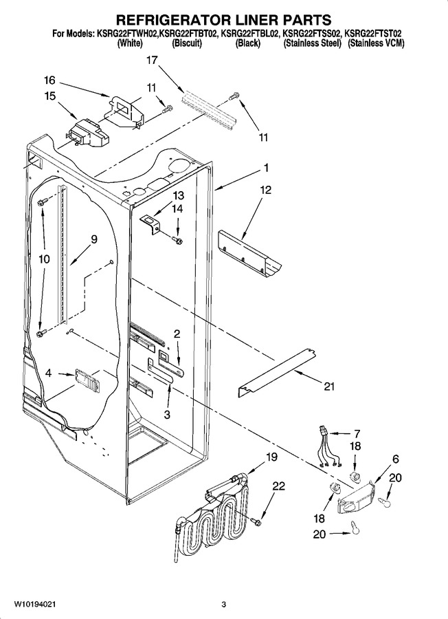 Diagram for KSRG22FTST02