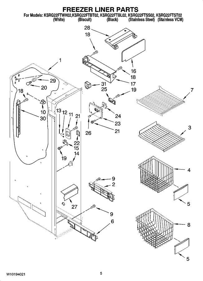 Diagram for KSRG22FTST02