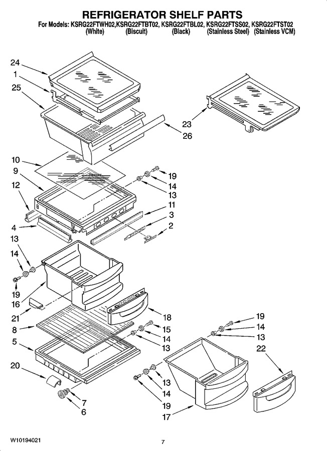Diagram for KSRG22FTBT02