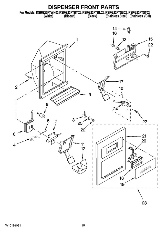 Diagram for KSRG22FTST02