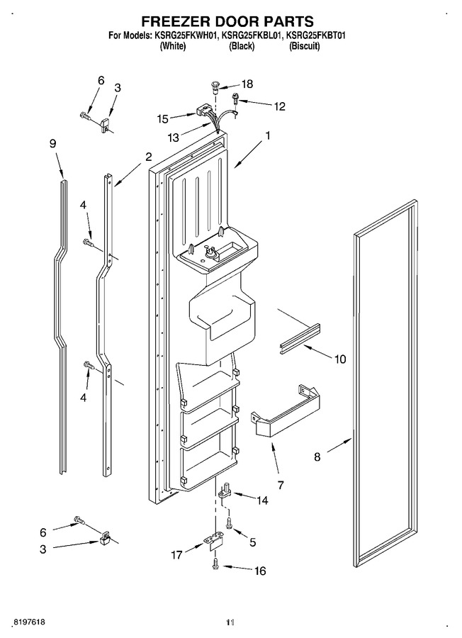 Diagram for KSRG25FKWH01