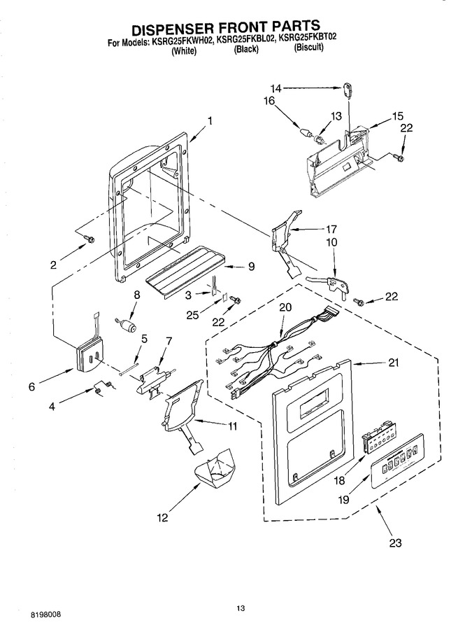 Diagram for KSRG25FKBT02