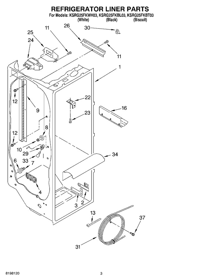 Diagram for KSRG25FKBT03