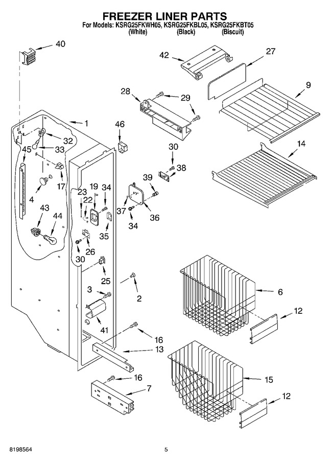 Diagram for KSRG25FKBT05