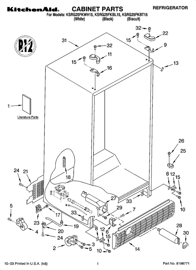 Diagram for KSRG25FKBT15
