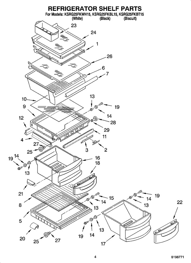 Diagram for KSRG25FKBL15