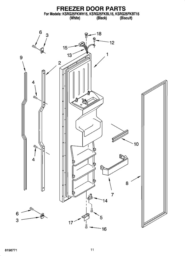 Diagram for KSRG25FKBL15