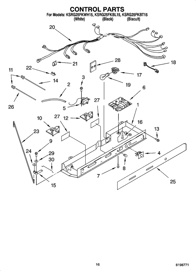 Diagram for KSRG25FKBL15