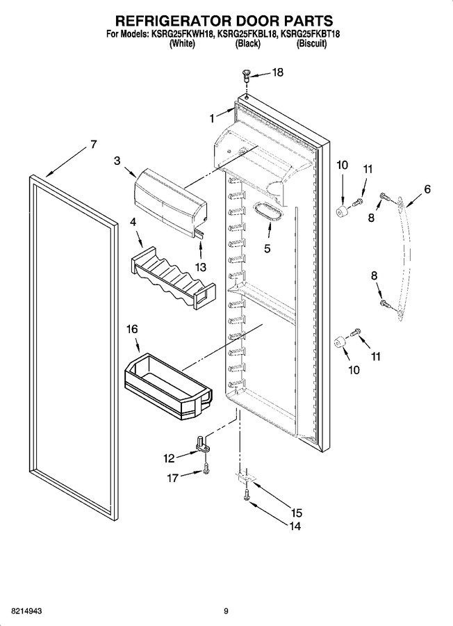 Diagram for KSRG25FKBT18
