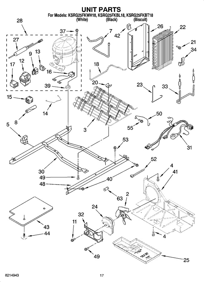 Diagram for KSRG25FKWH18