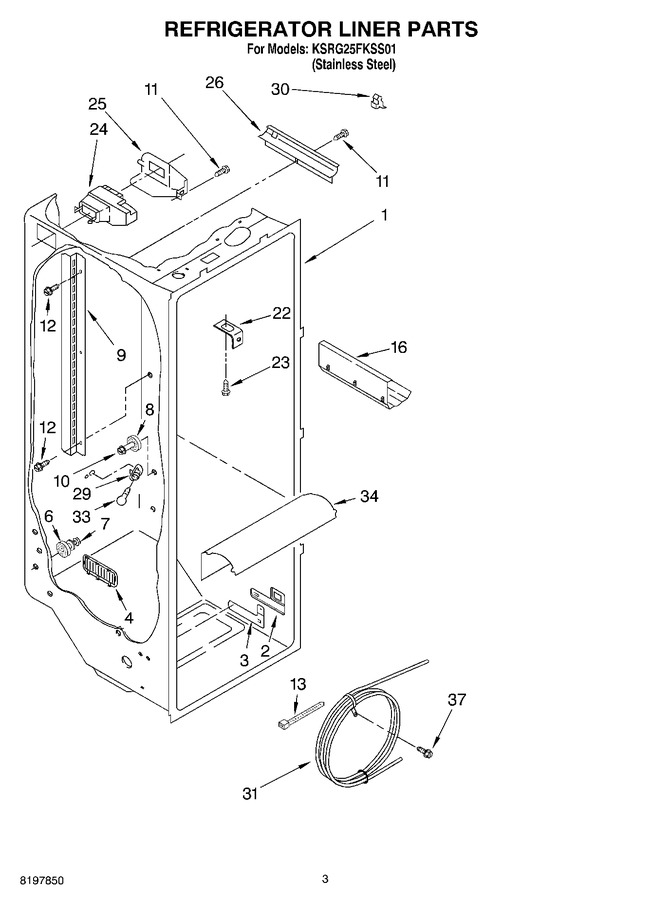 Diagram for KSRG25FKSS01