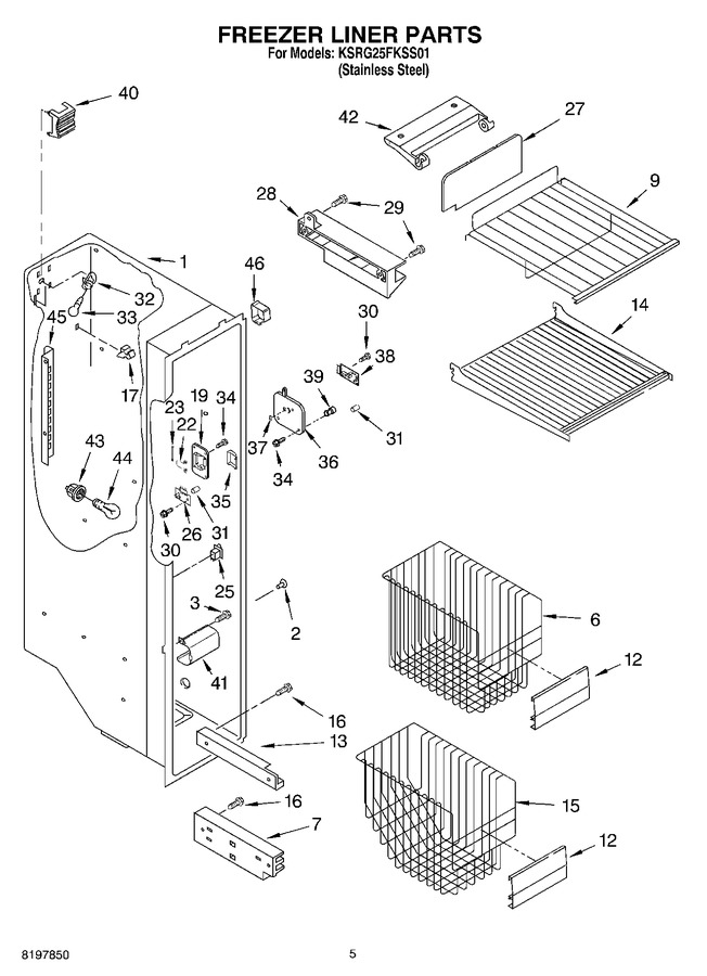 Diagram for KSRG25FKSS01