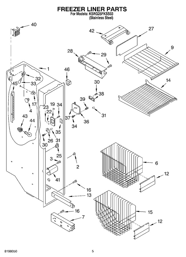 Diagram for KSRG25FKSS03