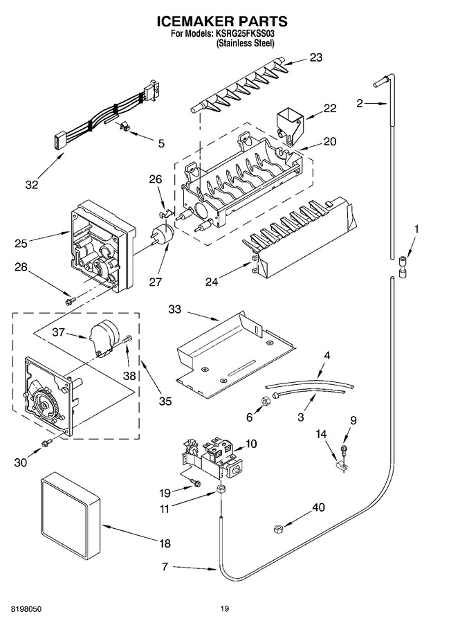 Diagram for KSRG25FKSS03
