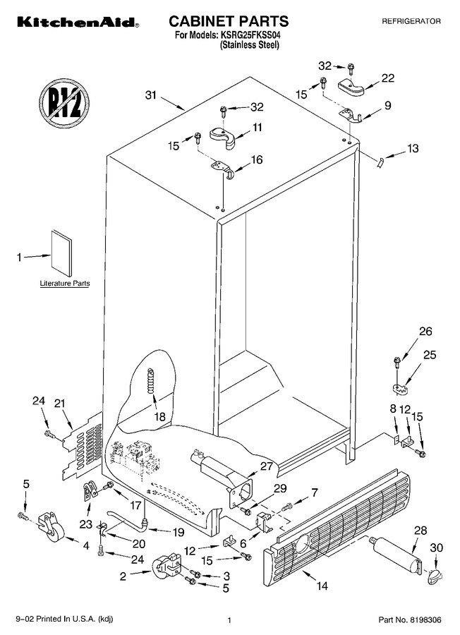 Diagram for KSRG25FKSS04