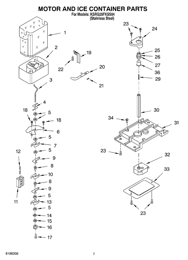 Diagram for KSRG25FKSS04