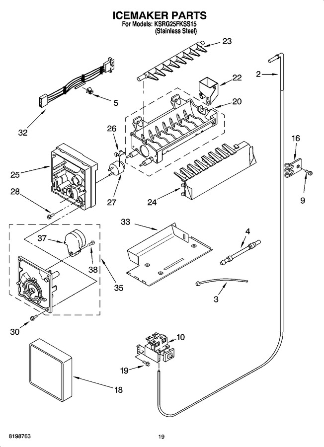 Diagram for KSRG25FKSS15