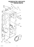 Diagram for 02 - Refrigerator Liner Parts