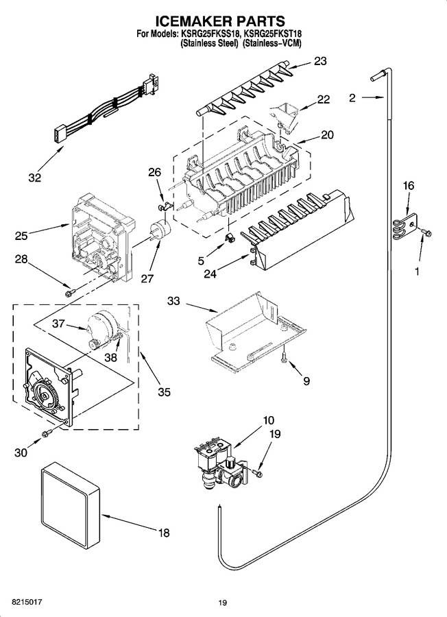 Diagram for KSRG25FKST18
