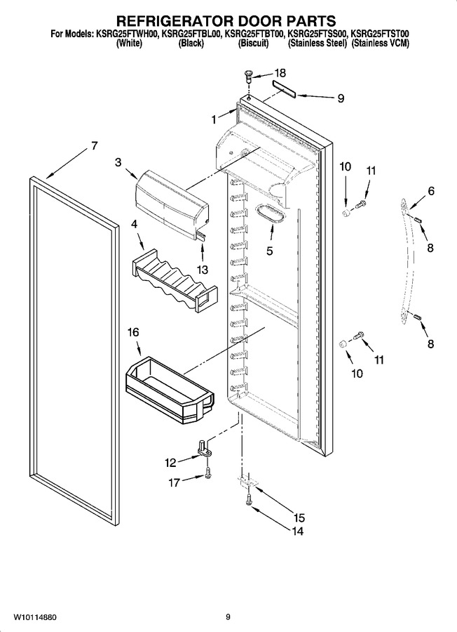 Diagram for KSRG25FTST00
