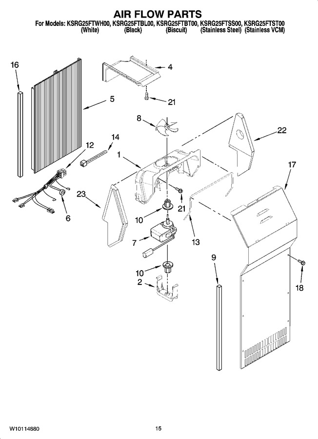 Diagram for KSRG25FTST00