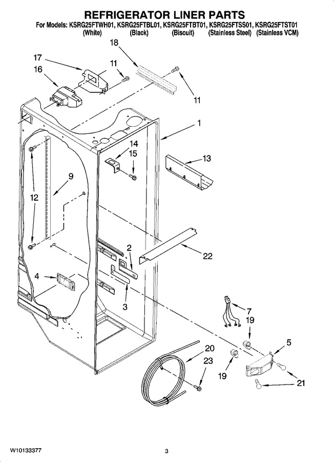 Diagram for KSRG25FTSS01