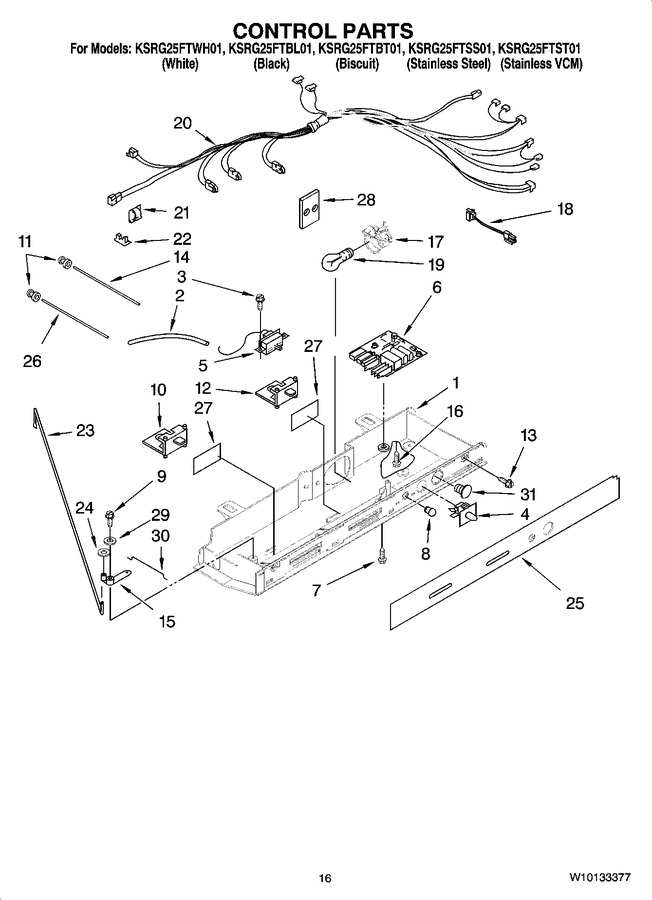 Diagram for KSRG25FTSS01