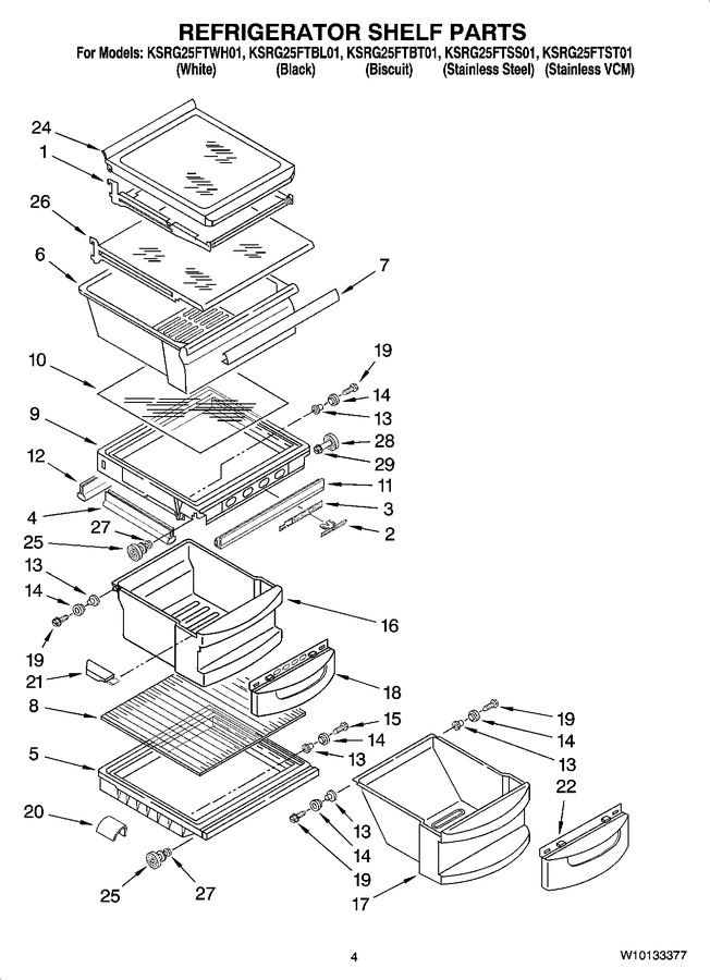 Diagram for KSRG25FTWH01