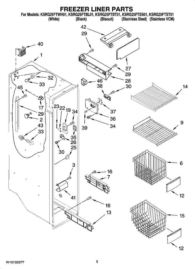Diagram for KSRG25FTSS01